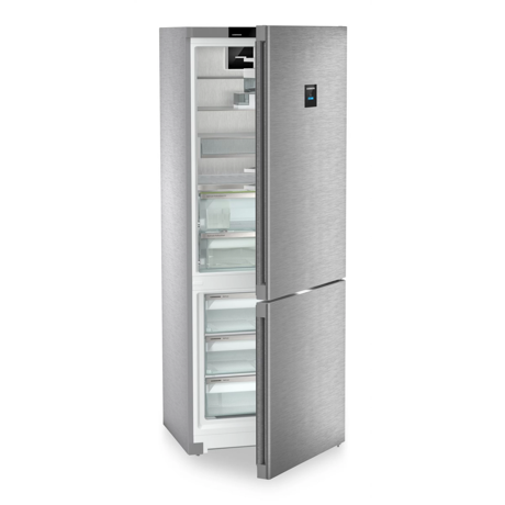 Combina frigorifica Liebherr CBNstc 778i, Peak, 473 l, NoFrost, BioFresh, Clasa C, H 201.5 cm, SmartSteel